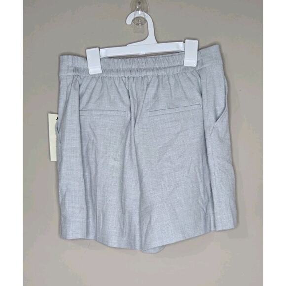 Rachel Zoe Women’s Gray High Waist Pleated Belted Shorts Size 8 NWT - Picture 2 of 7